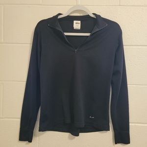 #37 💙 REI women's wicking cooling exercise jacket black longsleeve shirt